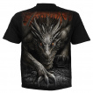 T-Shirt homme gothique  Dragon Majestueux