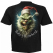T-shirt homme gothique à grincheux grimaçant de Noel