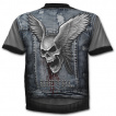 T-shirt homme gothique imitation tenue Trash Mtal