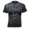 T-shirt homme gothique lacr  ronde de nuit des chauves-souris