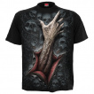 T-shirt homme gothique à main étrangleuse