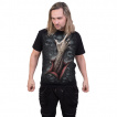 T-shirt homme gothique à main étrangleuse