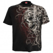 T-shirt homme gothique Skull Shoulder Wrap