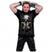 T-shirt homme gothique  trio de cranes 