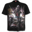 T-shirt homme gothique  Zombie jouant de la batterie