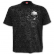 T-shirt homme à imprimé cranes façon florale