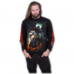 T-shirt homme manches longues  Ange de La Mort sur sa moto