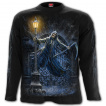 T-shirt homme manches longues avec La Mort dansant sous la pluie