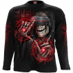 T-shirt homme manches longues avec la Mort en mode Ralit virtuelle