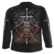 T-shirt homme manches longues à bataille épique entre 2 mondes