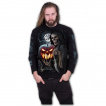 T-shirt homme manches longues  citrouille de la Mort et Faucheuse