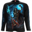 T-shirt homme manches longues DEAD METAL avec La Mort et sa guitare