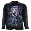 T-shirt homme manches longues à femme masquée style rococo