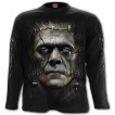 T-shirt homme manches longues  Monstre de Frankenstein et clairs