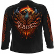 T-shirt homme manches longues REBORN  phnix renaissant