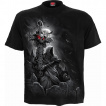T-shirt homme à marcheur de la Mort, corbeau et crane