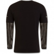 T shirt homme METAL STREETWEAR  manches maille et zips