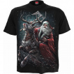 T-shirt homme Père Noel Viking à haches et bouclier