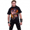 T-shirt homme  rockeuse style calavera avec guitare