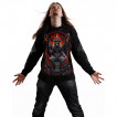 T-shirt manches longues homme BAPHOMET sur son trone