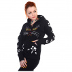 Sweat capuche femme  face de chat - Banned