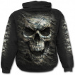 Sweat-capuche homme  tte de mort camouflage