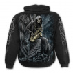 Sweat capuche homme avec La Mort au saxophone