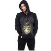 Sweat-capuche homme avec La Mort tenant une lanterne