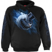 Sweat capuche homme à bonhomme de neige démoniaque