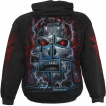 Sweat capuche homme à crâne d'écrans