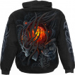 Sweat capuche homme  crane flamboyant STEAMPUNK SKULL