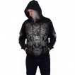 Sweat capuche homme à démon utilisant une planche Ouija