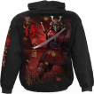 Sweat capuche homme  dragon asiatique tenant une orbe magique et Samoura