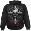 Sweat capuche homme gothique à Croix des ténèbres