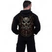 Sweat capuche homme gothique DIESEL PUNK  crane rouages steampunk