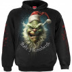 Sweat capuche homme gothique à grincheux grimaçant de Noel