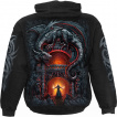 Sweat capuche homme gothique Le repre du dragon