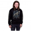 Sweat capuche homme Loup Celtique avec lune