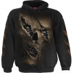 Sweat capuche homme à tête de mort style épouvantail