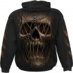 Sweat capuche homme à tête de mort style épouvantail