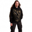 Sweat capuche homme à tête de mort style épouvantail