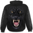 Sweat-capuche homme tribal  Panthre noire