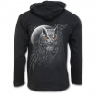 Sweat d't homme  hibou en chasse et pleine lune