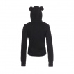 Sweat-shirt Femme goth-rock kawaii Jawbreaker à panda style crane de sucre