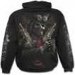 Sweat-shirt gothique enfant avec bandit Steam Punk et crane à rouages