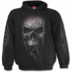 Sweat-shirt gothique homme avec effroyable tête de mort