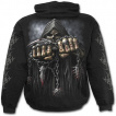 Sweat-shirt gothique homme avec la Mort à chaine de combat