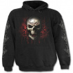Sweat-shirt gothique homme avec la Mort à chaine de combat