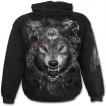 Sweat-shirt gothique homme à meute de loup et attrape rêve