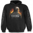 Sweat-shirt gothique homme  motard Mohawk en squelette